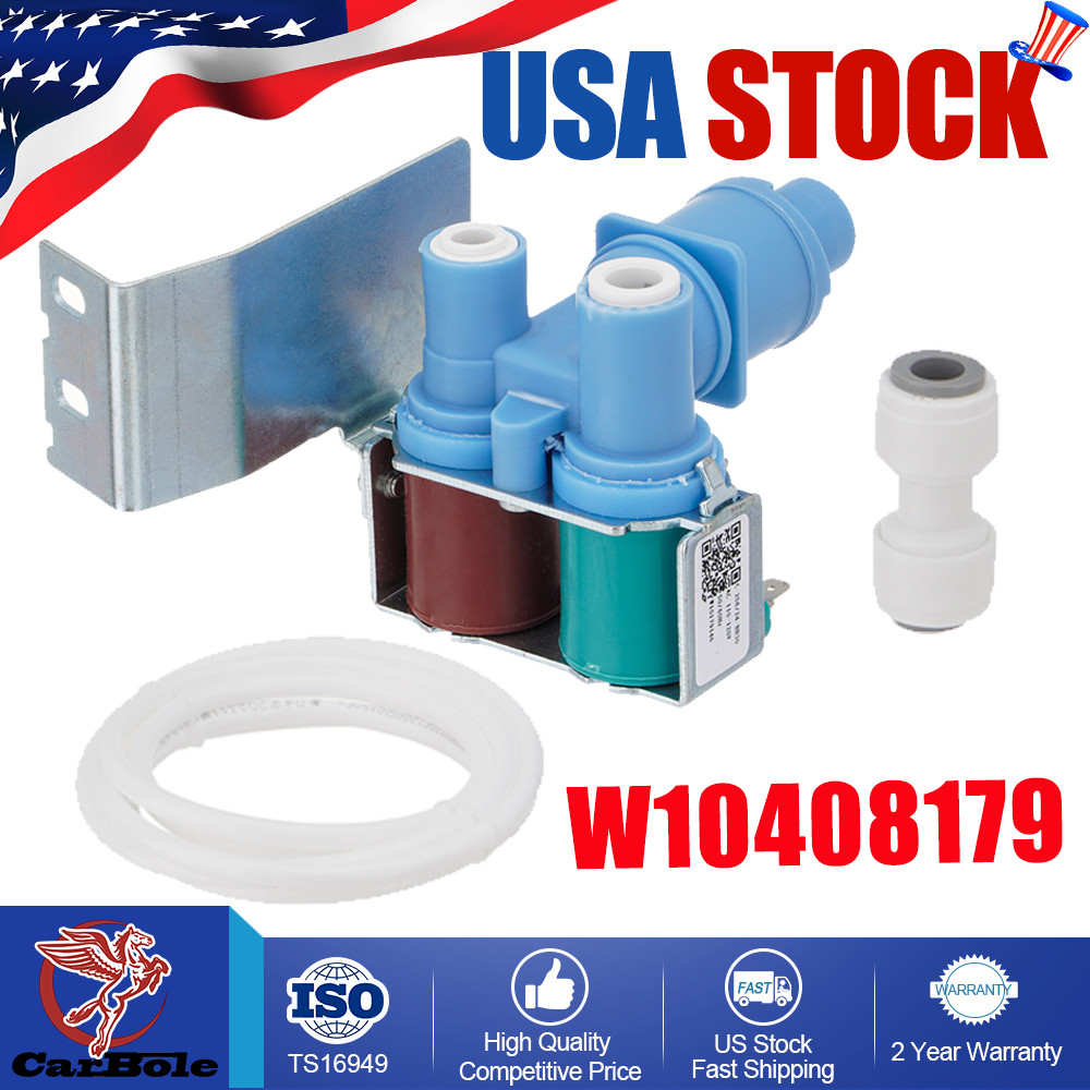 IMV708 Refrigerator Water Valve for Whirlpool Kenmore Kitchenaid Roper W10408179 gallery