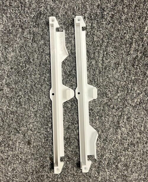 WHIRLPOOL Freezer Slide Rail Set (2) W10845585 W10845583 For WRS315SDHW08 gallery