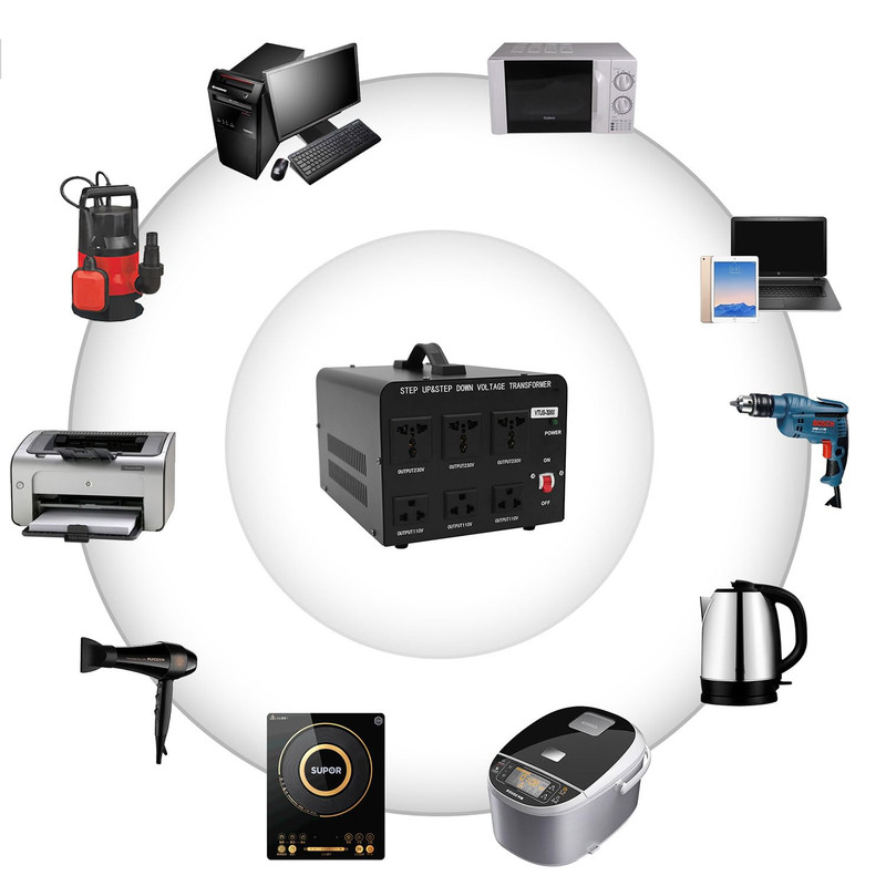 Conversor Convertidor Transformador De 110V 120V a 220V 3000 Watts Calidad 2023 gallery