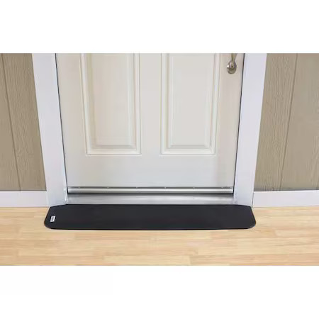 Ez Edge Mraez0050 Ada Compliant Ramp, Matte, Black, 6" H gallery