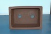 Chinese Guangzhou Unglazed Rectangle 19.75"L x 14.5"W x 8"H Ceramic Bonsai Pot gallery