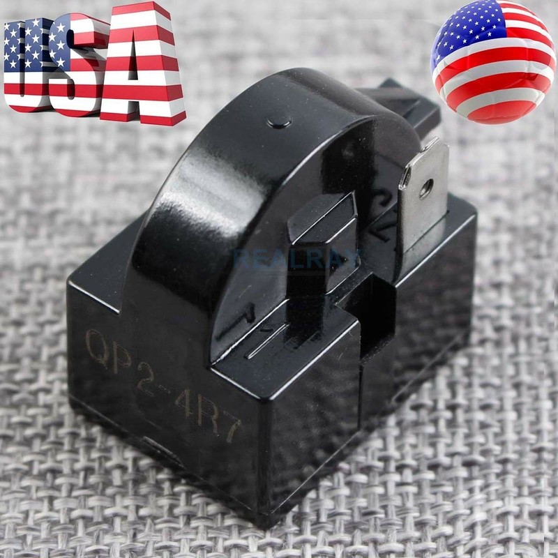 Refrigerator Start Relay PTC for QP-2-4.7 4.7 Ohm 1 Pin Vissani Danby Compressor gallery