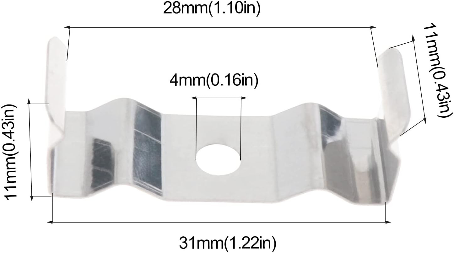 T8 Clips Bracket Hanger for Hanging Connectors Integrated Tube Light Fixture & L gallery