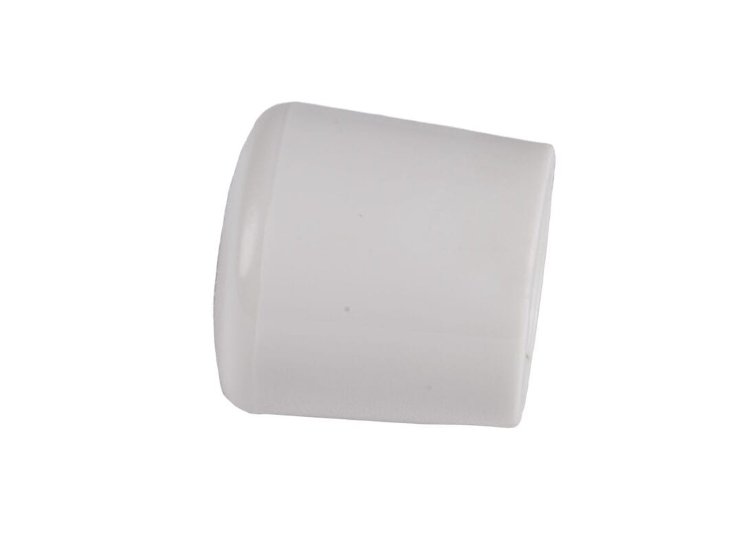 White Replacement Foot Cap for Plastic Folding Chair - Set of 100 by Chivari gallery