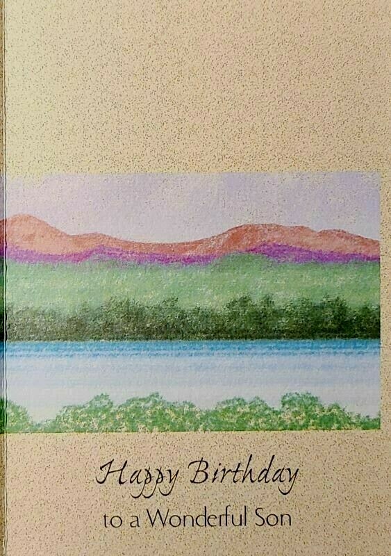 1 Birthday Greeting Card/Envelope Son Child Step Boy Wonderful Happy Love Proud gallery