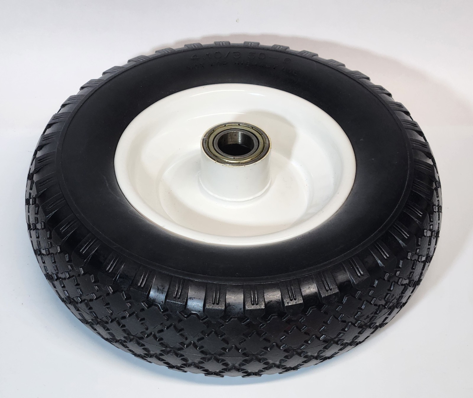 12-Inch Flat Free Solid Polyurethane Tire for Trailers & Carts gallery