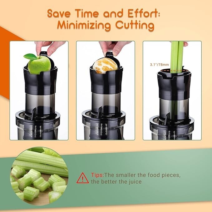 Slow Juicer Machine Masticating Cold Press Juicers Squeezer Vegetable Processor gallery