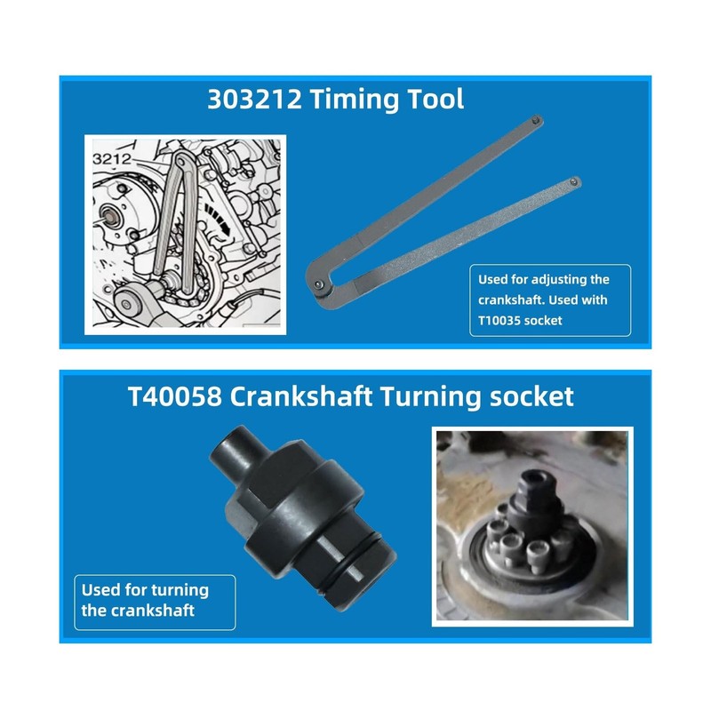 DPTOOL Engine Timing Tool Kit Compatible with VW 2.0 2.4 2.8 3.0T 3.2 4.... gallery