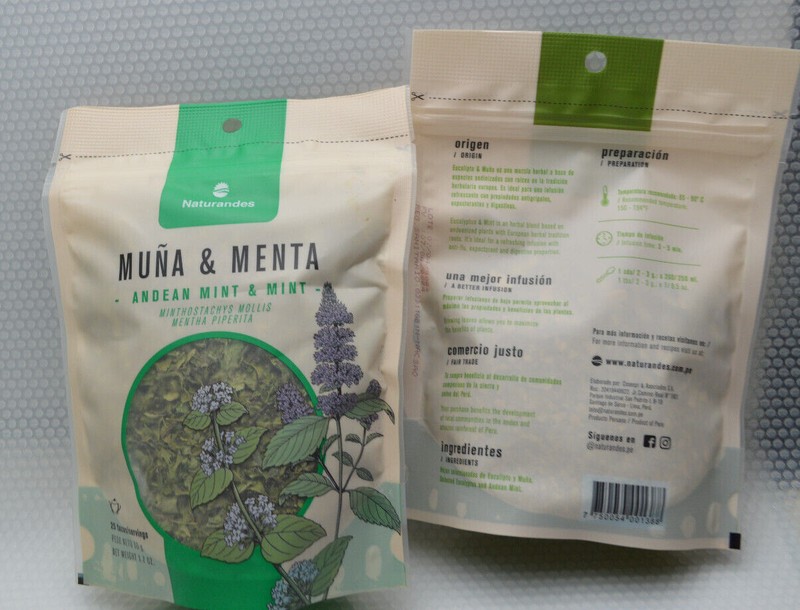 Naturandes Eucalyptus & Andean Mint, Menta & Muña Digestivo from Peru (Choose) gallery