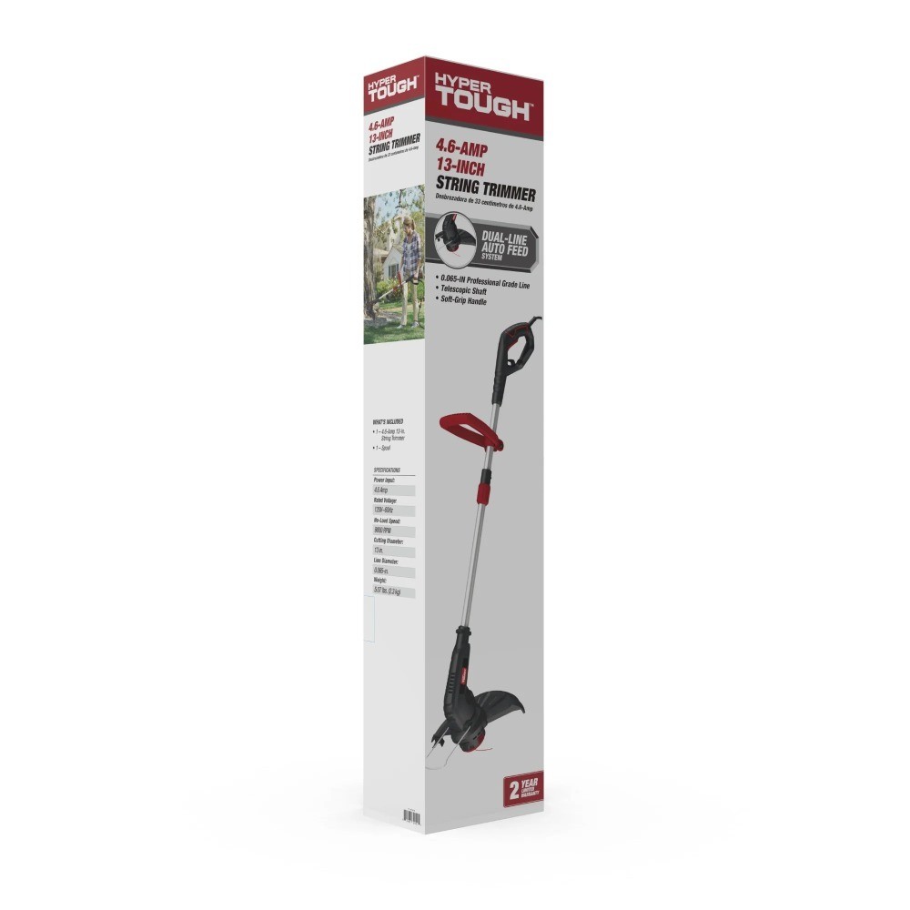 4.6 Amp 13 Inch Electric Corded String Trimmer Grass Cutter Weed Wacker Edger gallery
