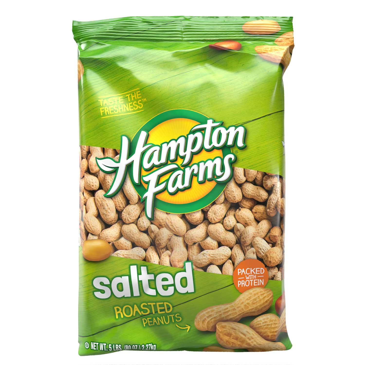 2 pack - Hampton Farms Salted In-Shell Peanuts, FREE SHIPPING gallery