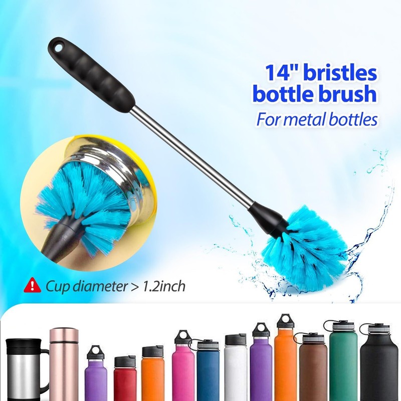 9PCS Bottle Brush Pipe Cleaning Kit Bong Brushes Water Bubbler Hose Tips Cleaner gallery
