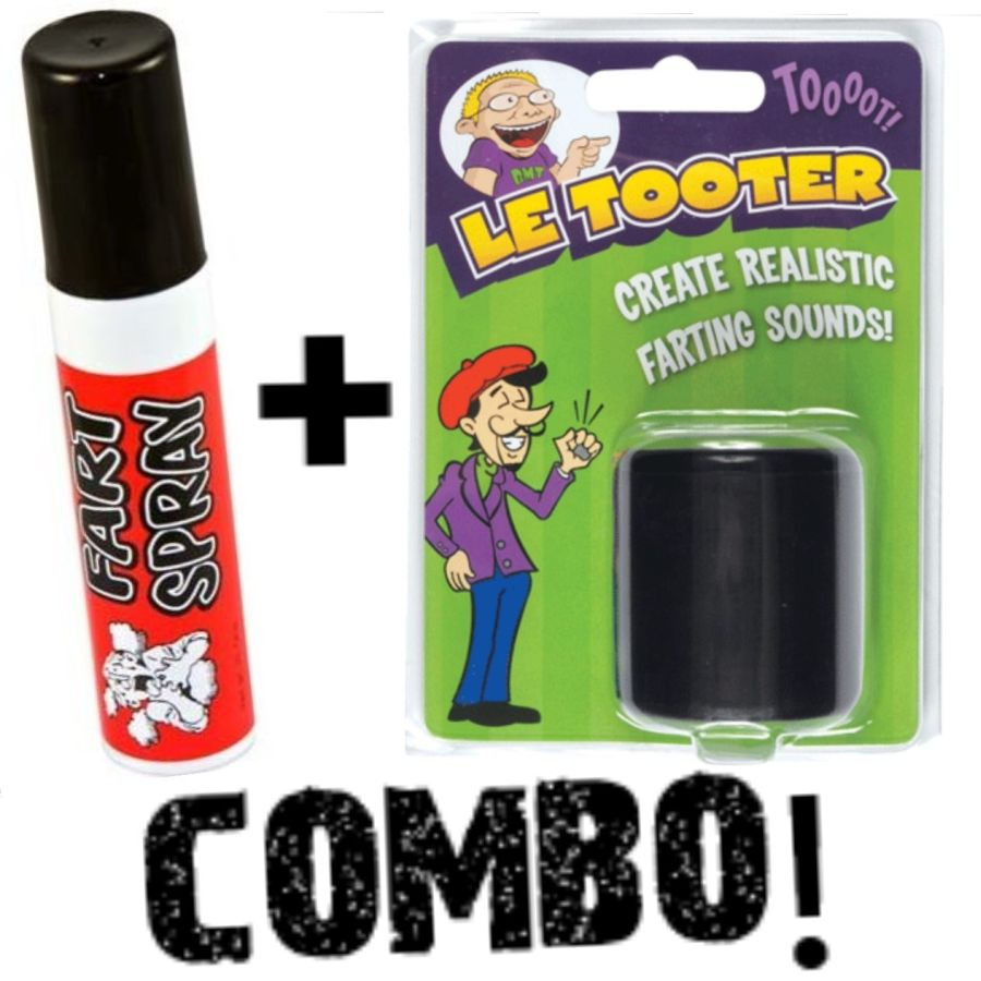 Fart Spray + Le Tooter Combo Create Realistic Fart Smell Sounds Pooter Machine gallery
