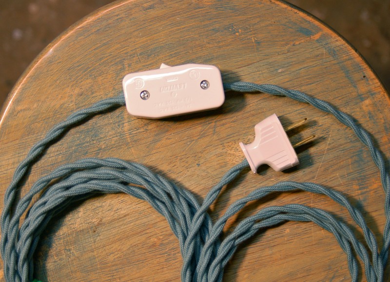 Inline Cord Switch - Leviton Rocker Style Feed Thru Switch, Lamp Wire Fans Light gallery