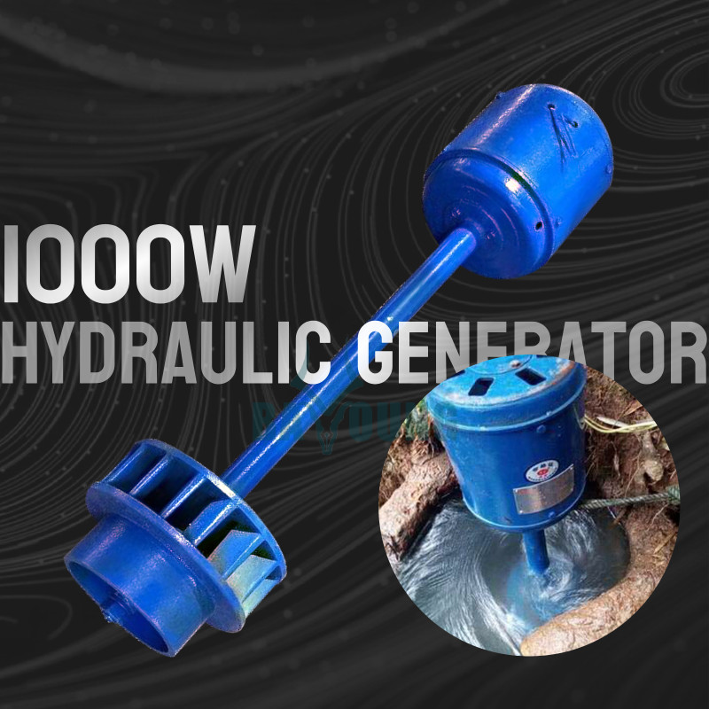 BY 1000W Kaplan Turbine Hydropower Generator Hydroelectric Water Wheel Power gallery