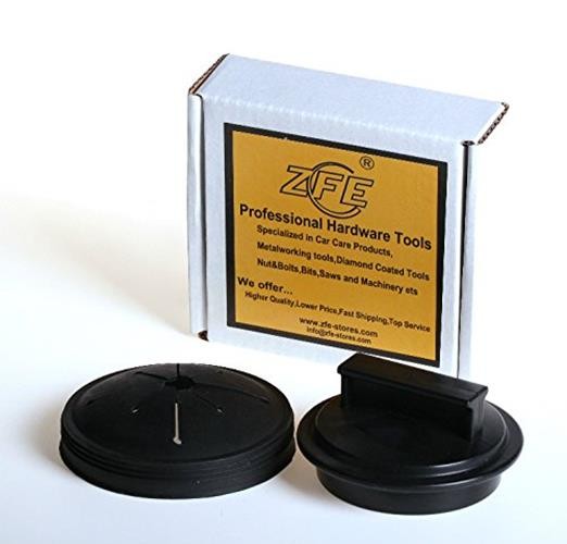Waste King Black Disposer EZ Mount Garbage Disposal Stopper and Splash Guard gallery
