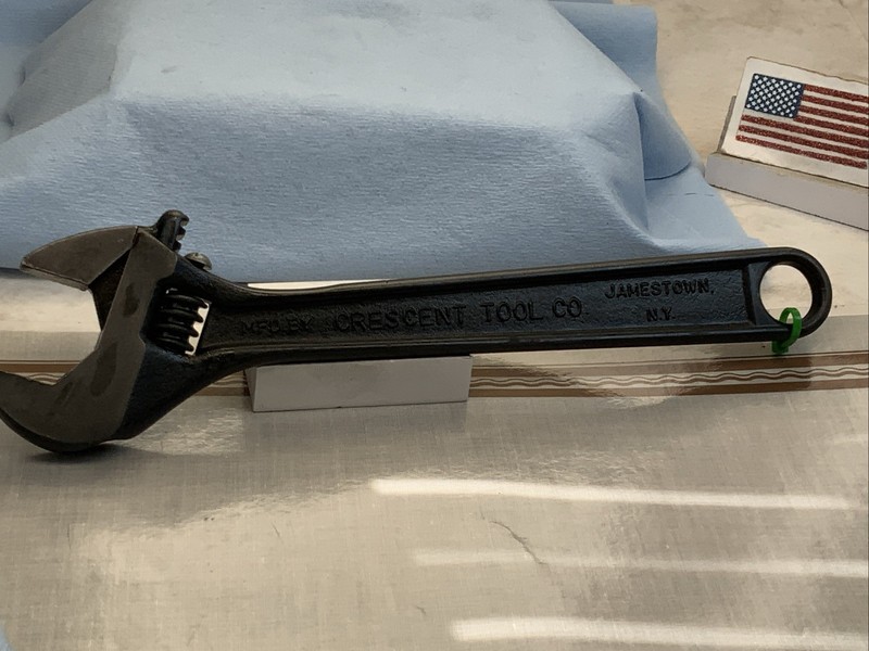 CRESCENT AT 110, 10in. Adjustable Wrench, USA Made - Green gallery