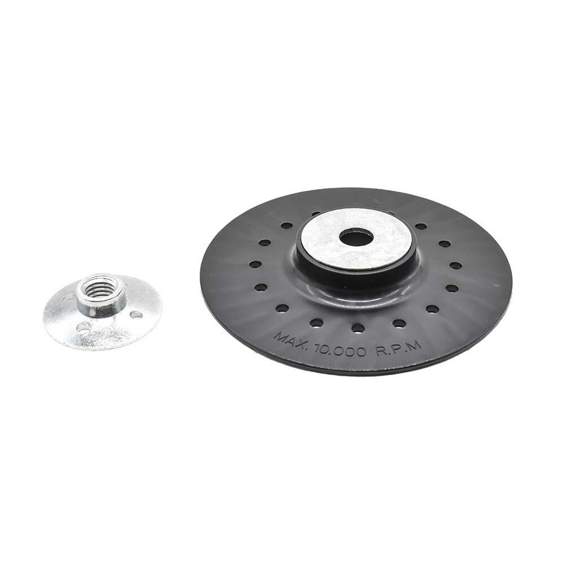 4 Inch Angle Grinder Backing Pad For Resin Fiber Disc With 5/8 Inch-11 Locking gallery