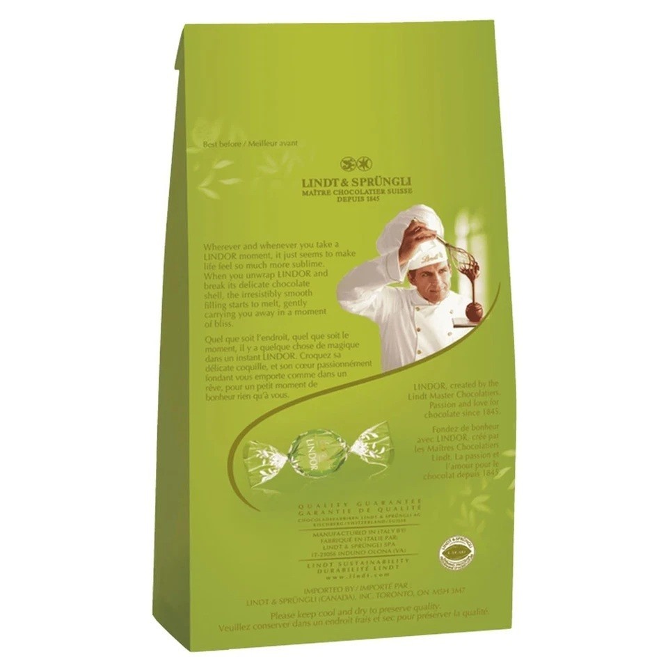 Lindt Pistachio Truffles 22 oz (2 Pack) Limited Edition Lindor Chocolate LG Size gallery