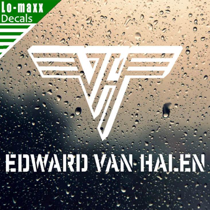 Edward Van Halen Various Sizes & Colors High Quality Die Cut Vinyl Decal gallery