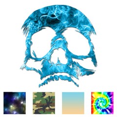 Dead Skull – Vinyl Decal Sticker – Multiple Patterns & Sizes – ebn1106