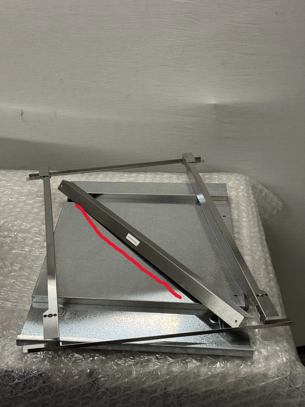 Sharp RK56S27F 27" Stainless Steel Built-in Trim Kit - missing 1 air deflector. gallery