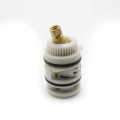 Faucet Cartridge, Brass/Plastic, 2-3/8 in L, For Valley Single-Handle Faucets