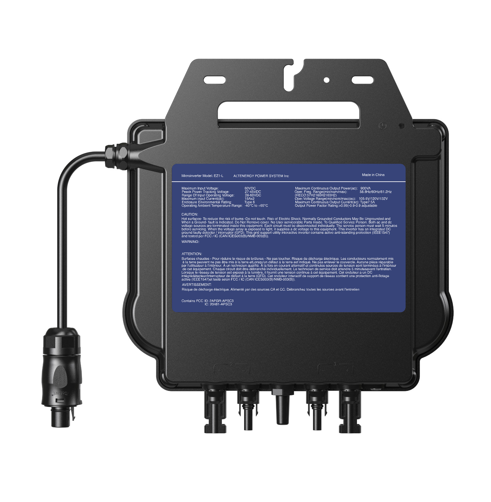 Micro Solar Inverter | Plug & play DIY grid-tie solar kit plug-in | power saving gallery