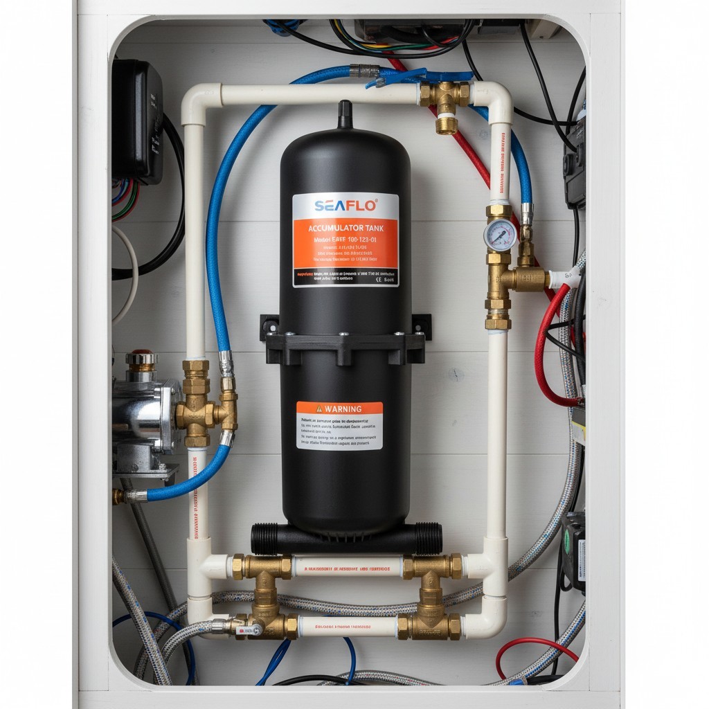 Compact 39 Oz Accumulator Tank for Smooth Water Flow - Ideal for Off-Grid Living gallery