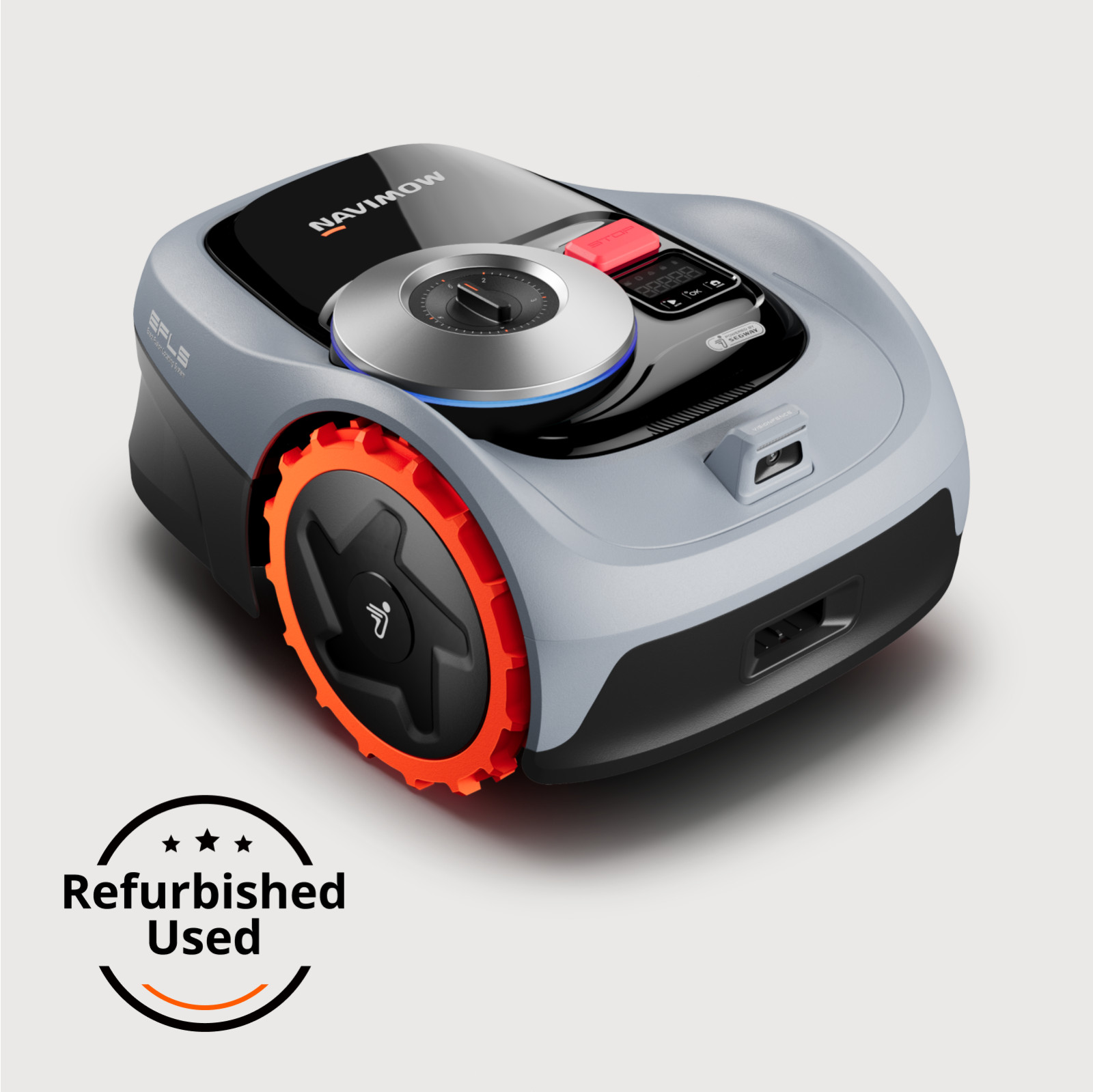 Refurbished Segway Navimow i105N Smart Ai Robot Lawn Mower for 0.125 Acre Lawn gallery
