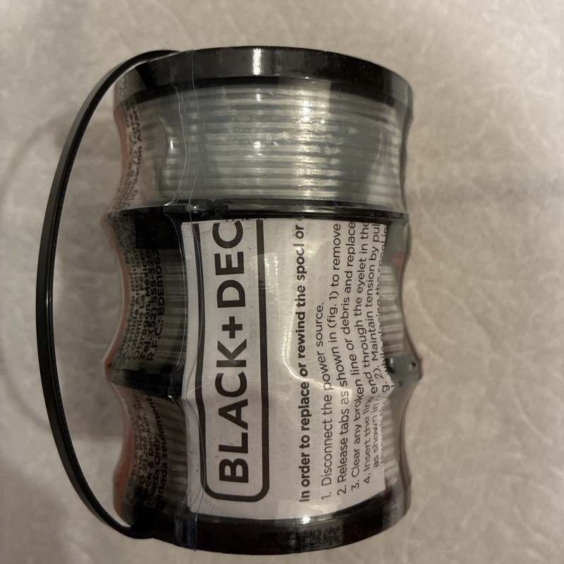 Black+Decker Automatic Feed Spool Trimmer (3) 30 ft./0.065 in. AF-100-3ZP NIP. gallery