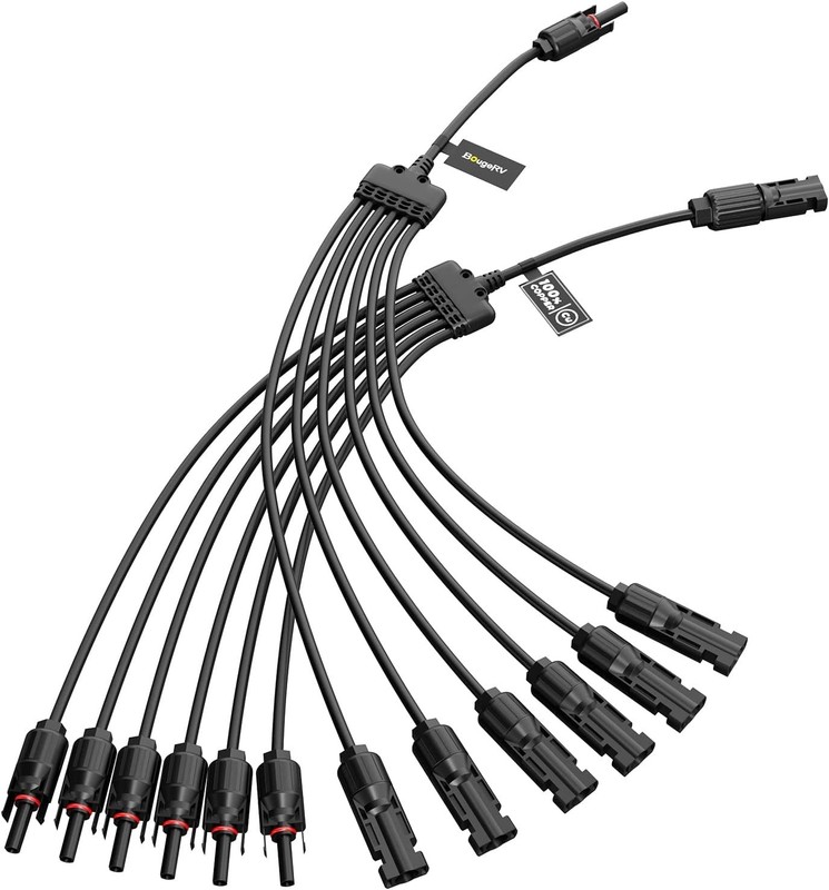 Plug & Play Solar Panel Parallel Connector Set gallery