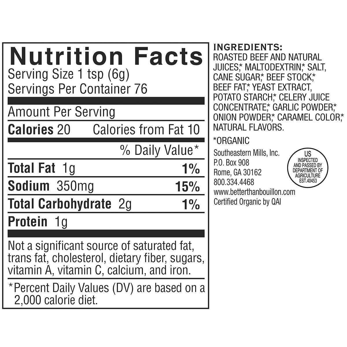 3 Packs Better Than Bouillon Organic Roasted Beef Base Bouillon 21 oz Each Pack gallery