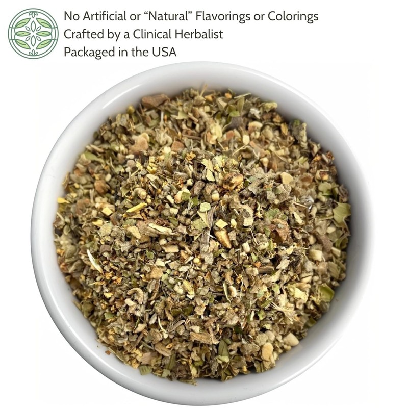 Loose Leaf Organic Lung Tea 4oz - Ginger Lemon Flavor for Respiratory Health gallery