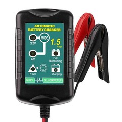 12V 1.5A Automatic Smart Battery Charger for all types Lead Acid Batteries