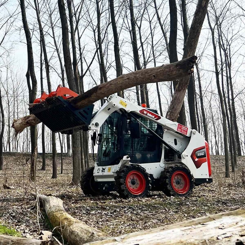 84in Skid Steer Skeleton Grapple, 34in Arm Opening, 2600lb Capacity gallery