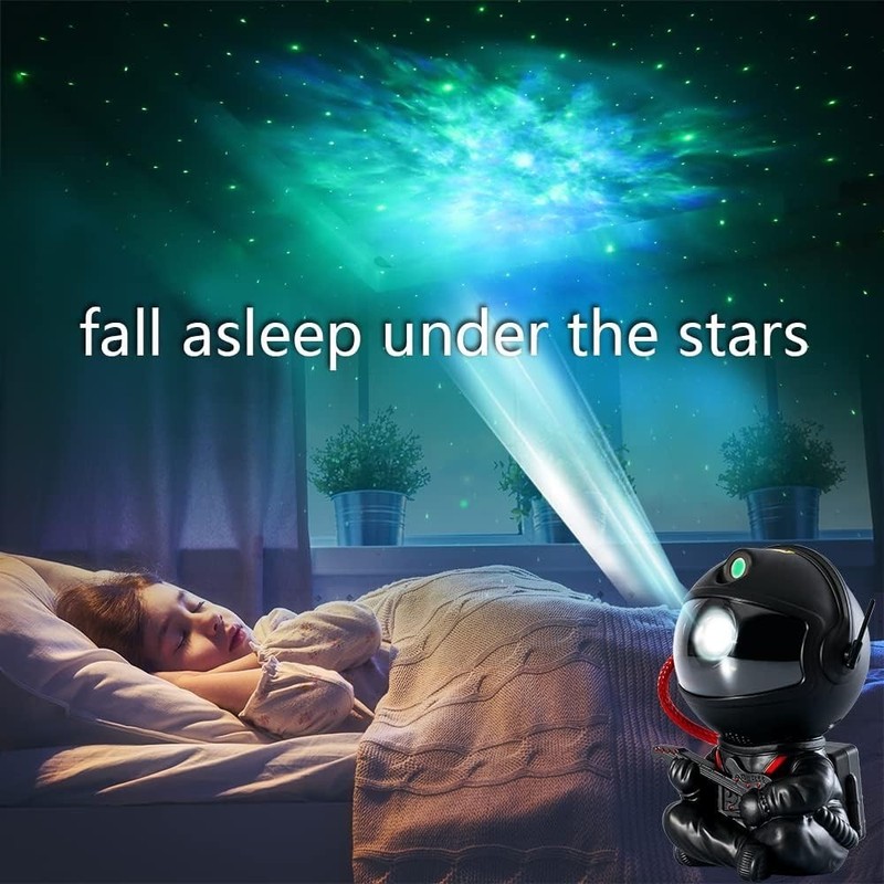 Portable Astronaut Star Projector - Calm & Relaxing Night Light for All Ages gallery