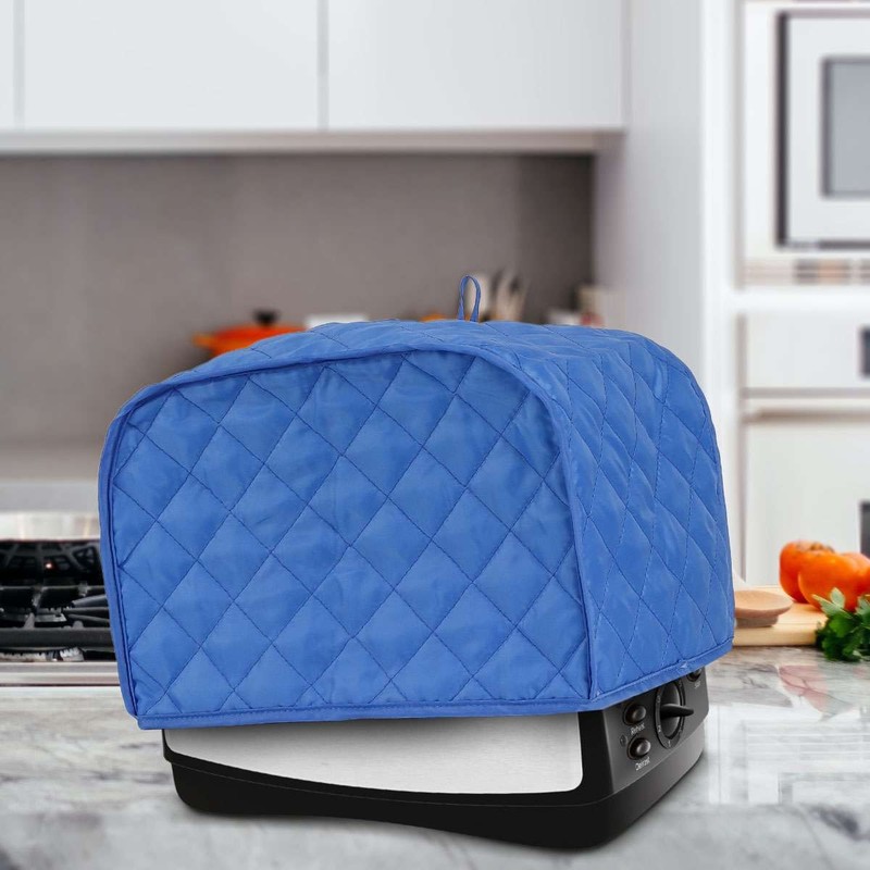 Toaster Cover 2-Slice Bread Machine Kitchen Appliance Dust Fingerprint Protect gallery