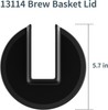 Replacement for Technivorm Moccamaster 13114 Brew Basket Lid - 5.6 IN, Black gallery