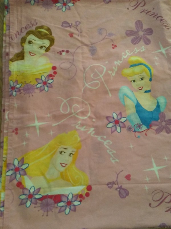Disney Princess Pink Full Flat Sheet 95”x 77” gallery