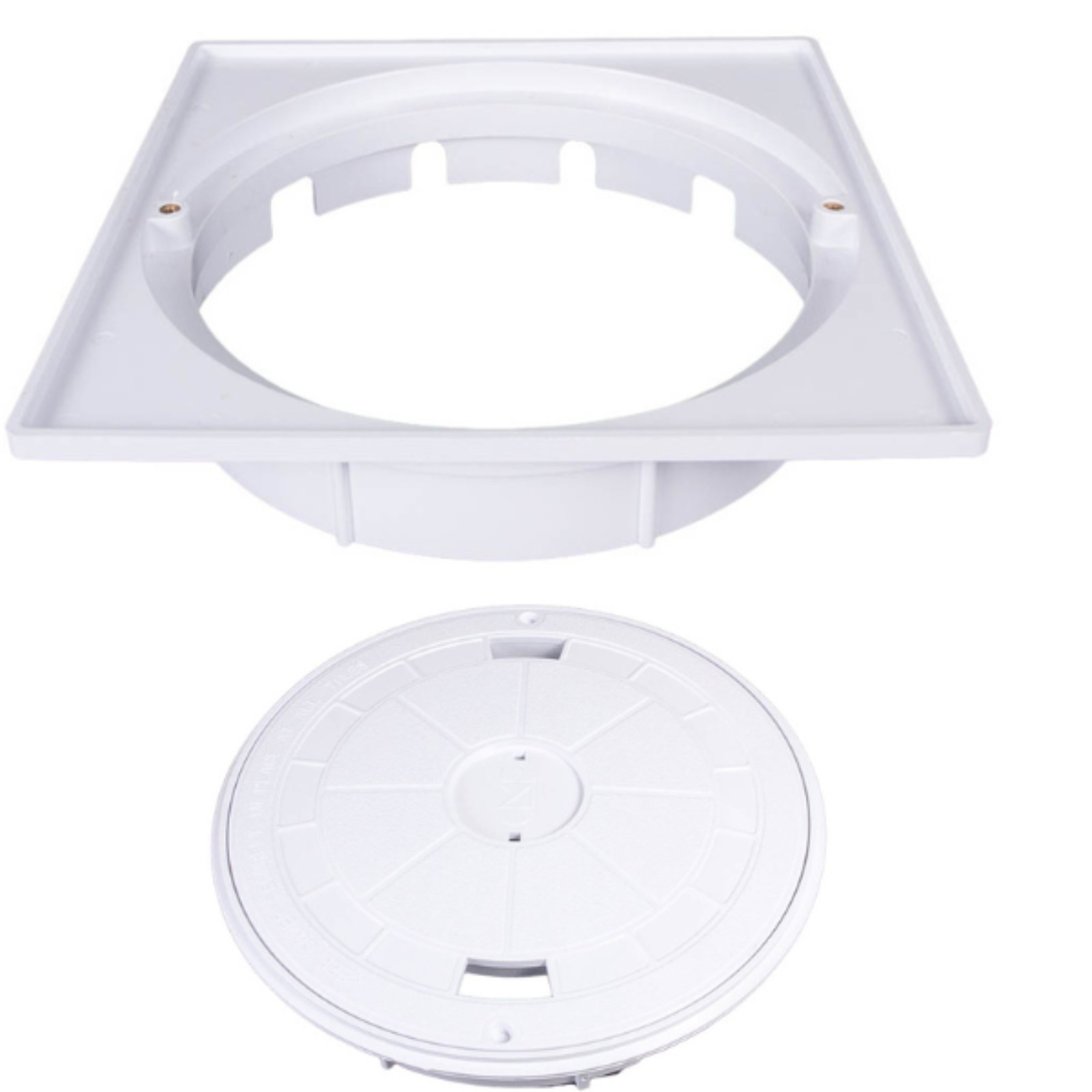 Custom Molded Products Gray Round Skimmer Cover And Collar 25544-901-000 gallery