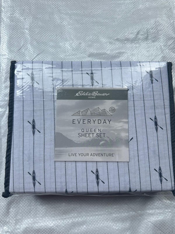 Eddie Bauer Cotton Percale Bedding Set, Crisp & Cool Home Decor gallery