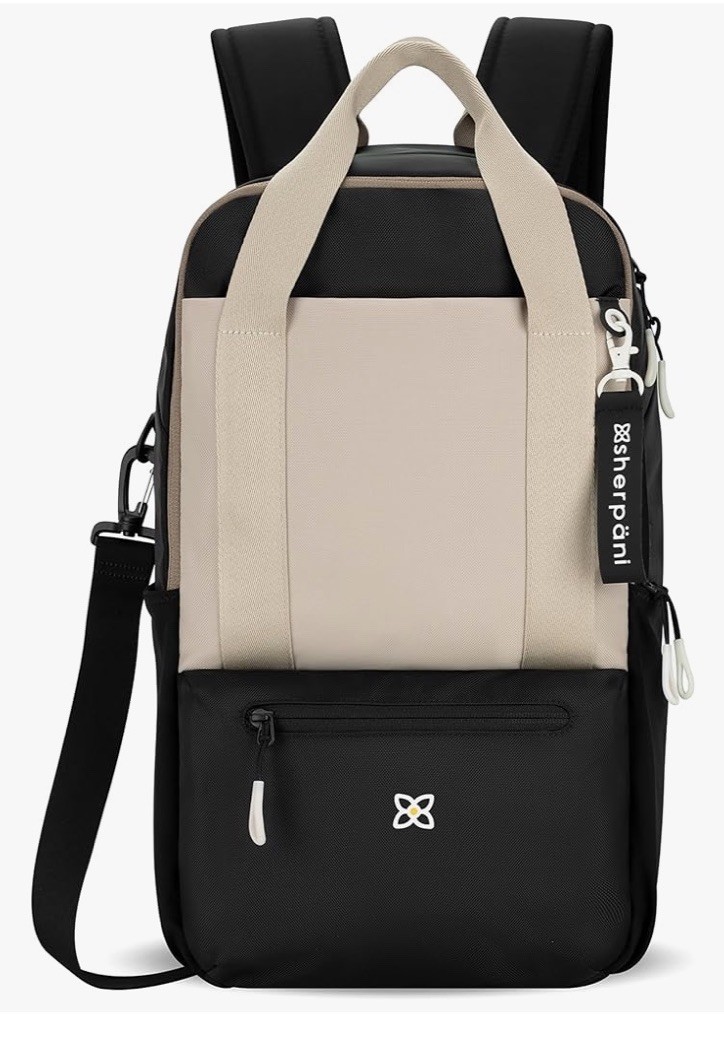 Sherpani Camden Backpack - Con Leche New With Tags