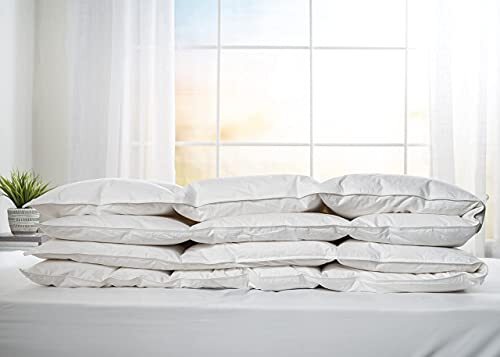 ComfyDown Goose Down White Comforter - Made in USA - 100% Egyptian Cotton gallery