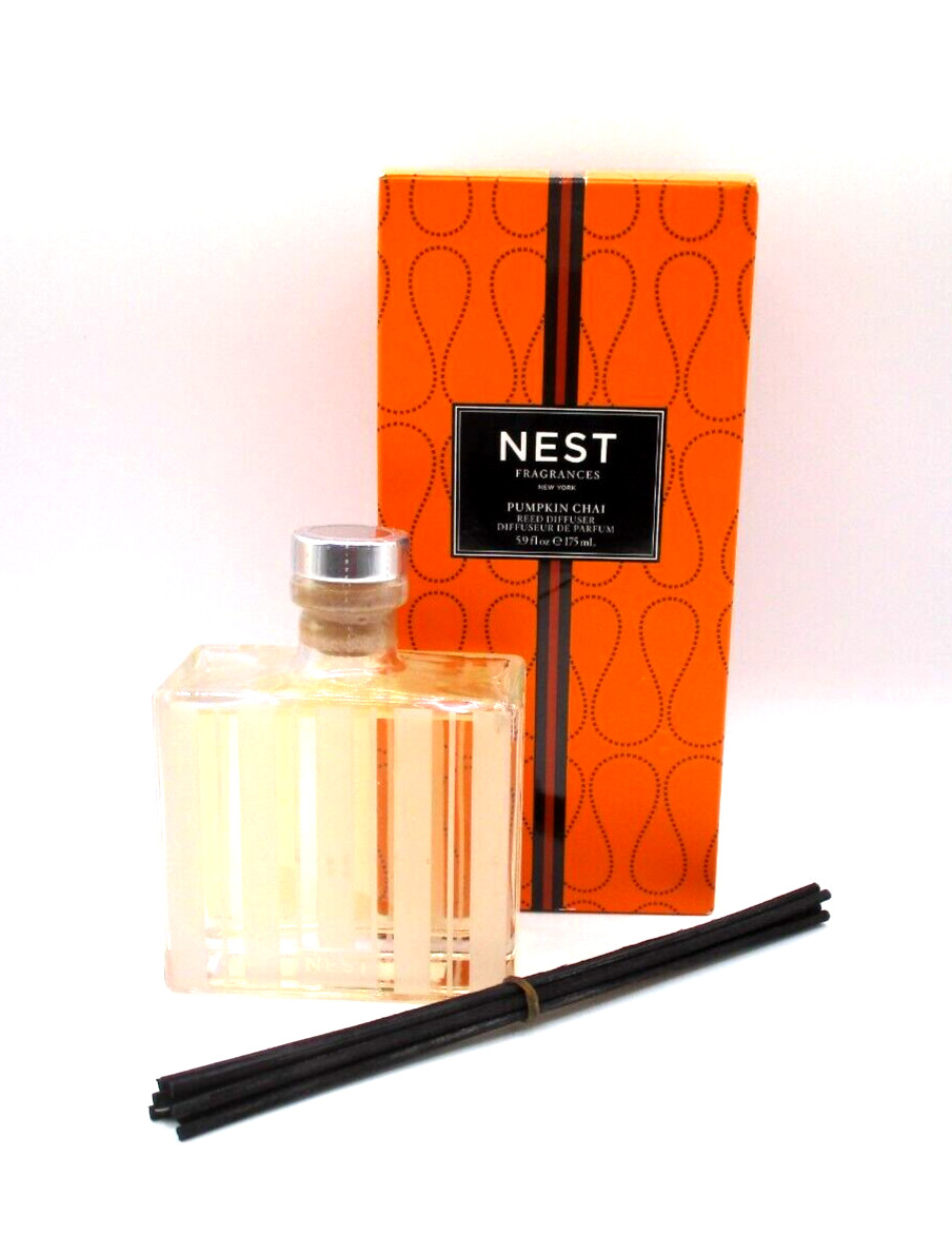 Nest Fragrances Pumpkin Chai Reed Diffuser ~ 5.9 oz / 175 ml ~ gallery