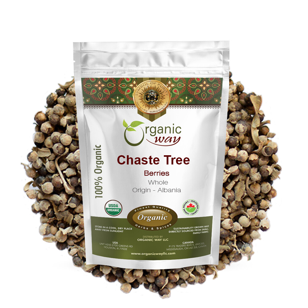 Organic Chaste Tree Berries (Whole) gallery