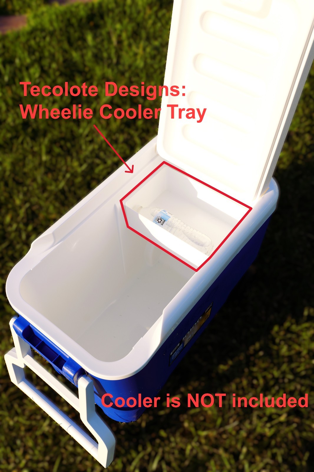 Cold Tray Insert compatible with Igloo Wheelie Cool 38QT and Igloo Maxcold 40qt gallery