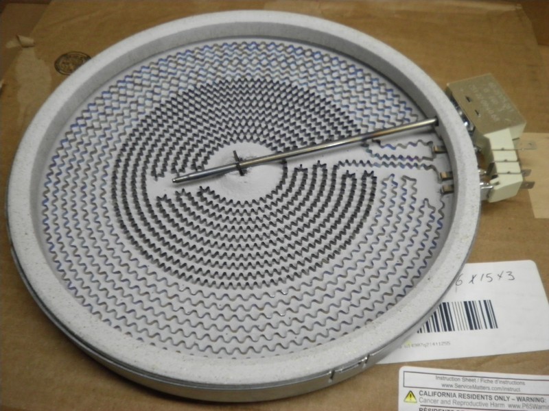 Whirlpool Maytag Range Radiant Surface Element W11517959 gallery