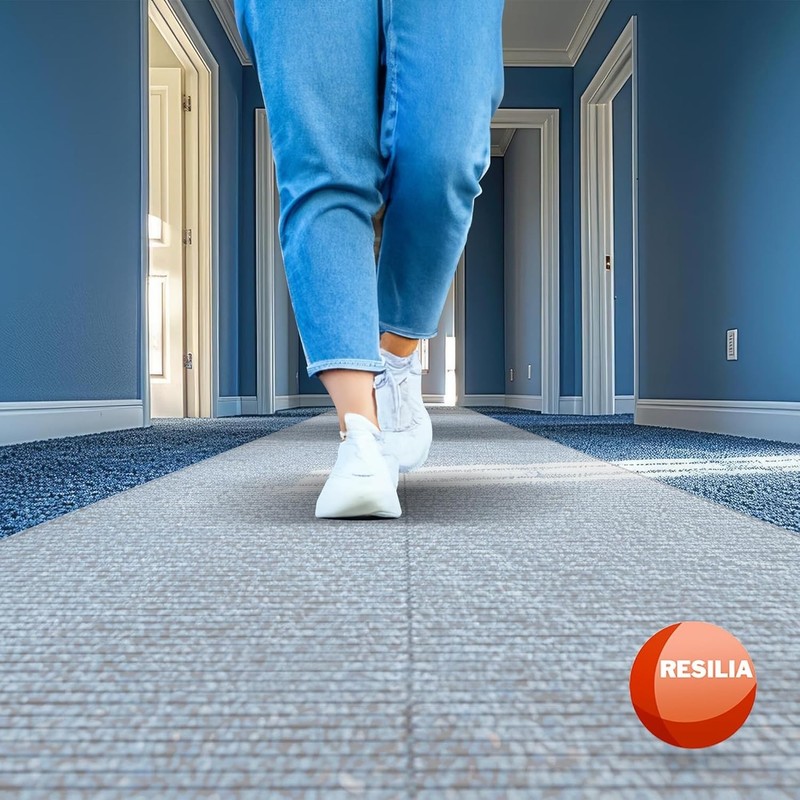 Deep-Pile Carpet Runner - Plastic Vinyl Carpet & Rug Protector, Waterproof Cl... gallery