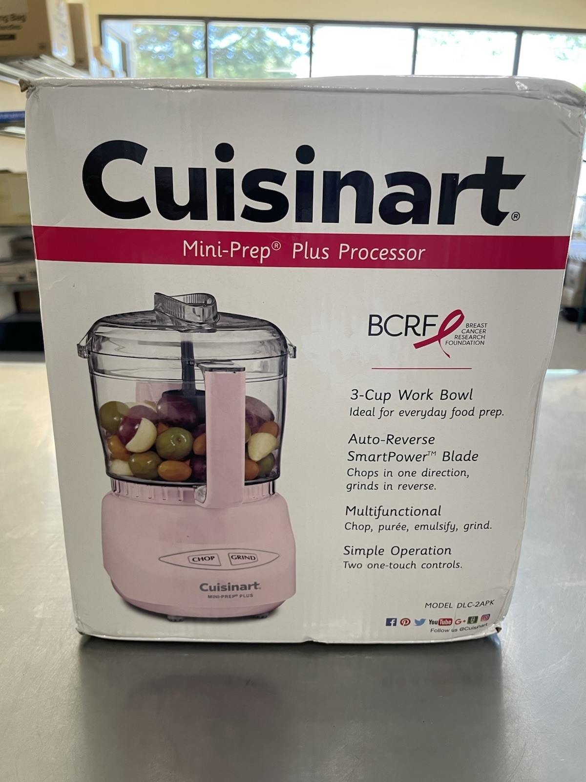 NEW Cuisinart Mini-Prep Plus Food Processor 3 Cups 24 Ounce DLC-2APK (Pink) OPP gallery